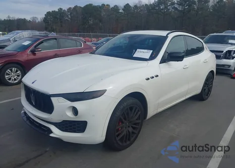 2019 Maserati Levante S из США, поврежденный, VIN ZN661YUA4KX335943
